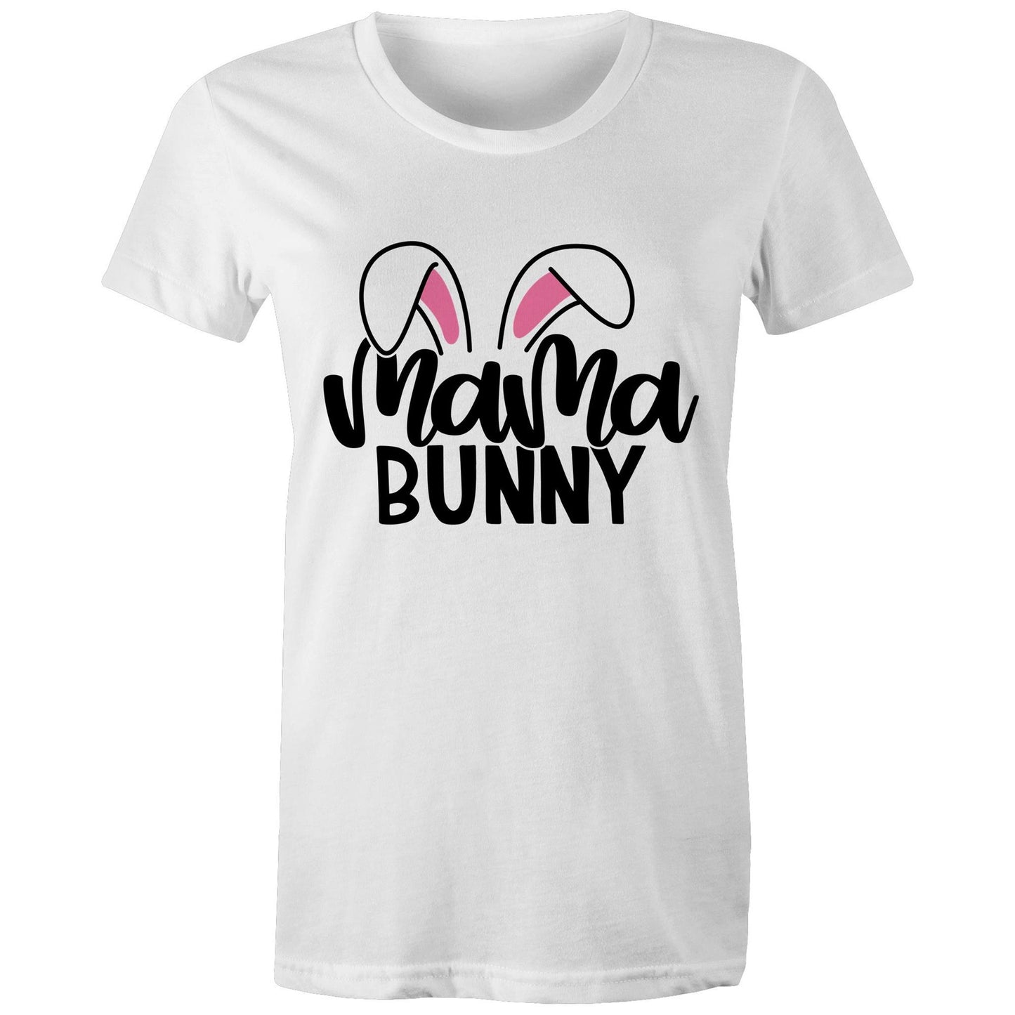 Mama bunny Adult womens tee