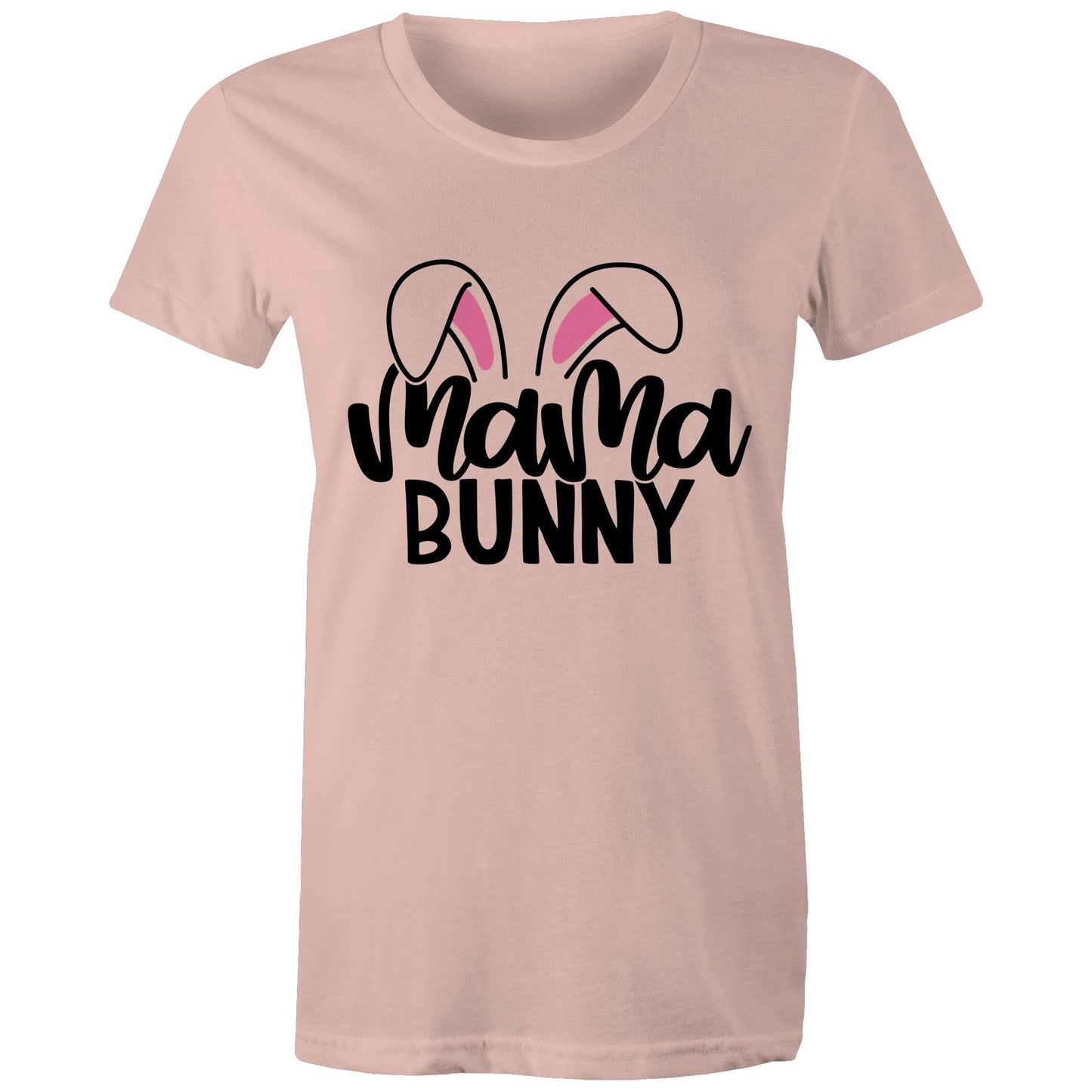 Mama bunny Adult womens tee