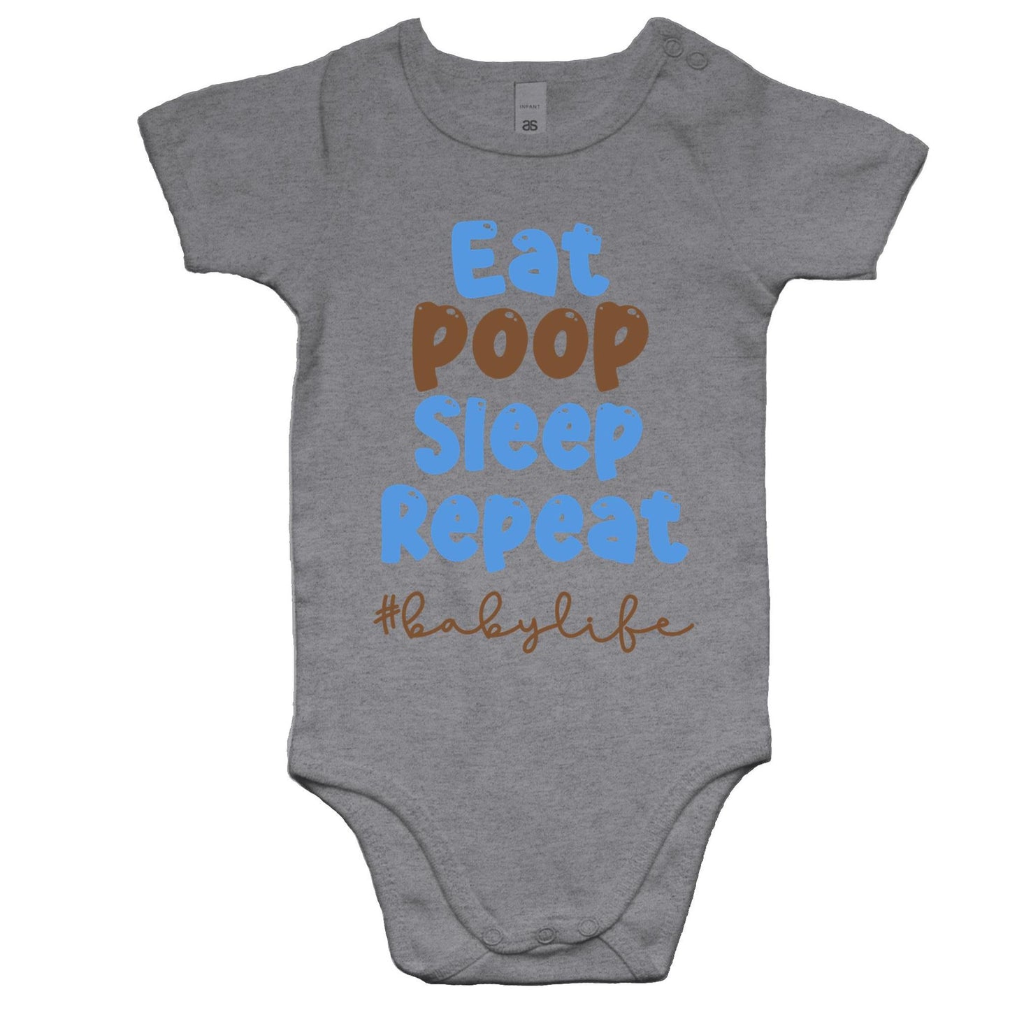 Eat poop sleep repeat #babylife Bodysuit