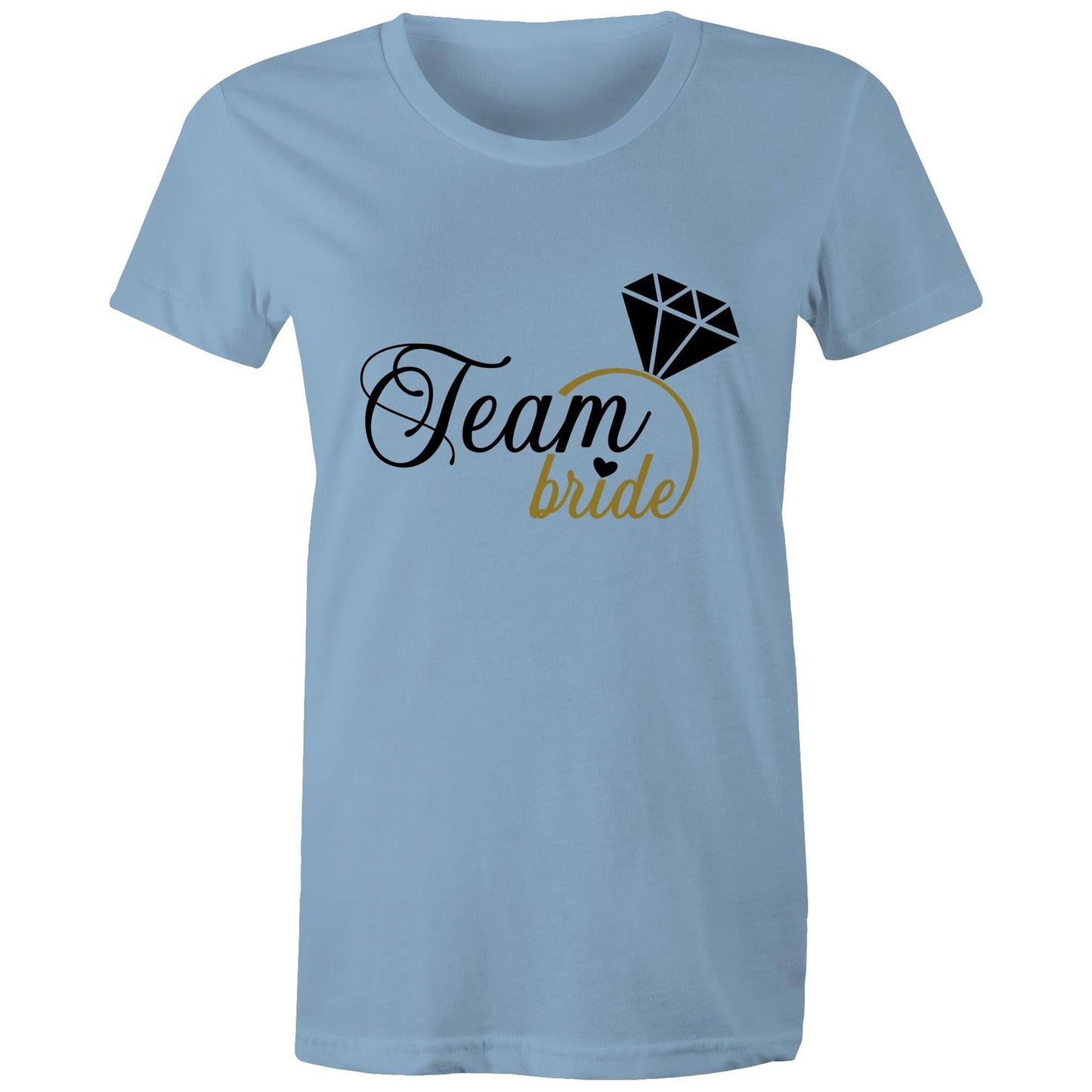 Team Bride Adult womens tee