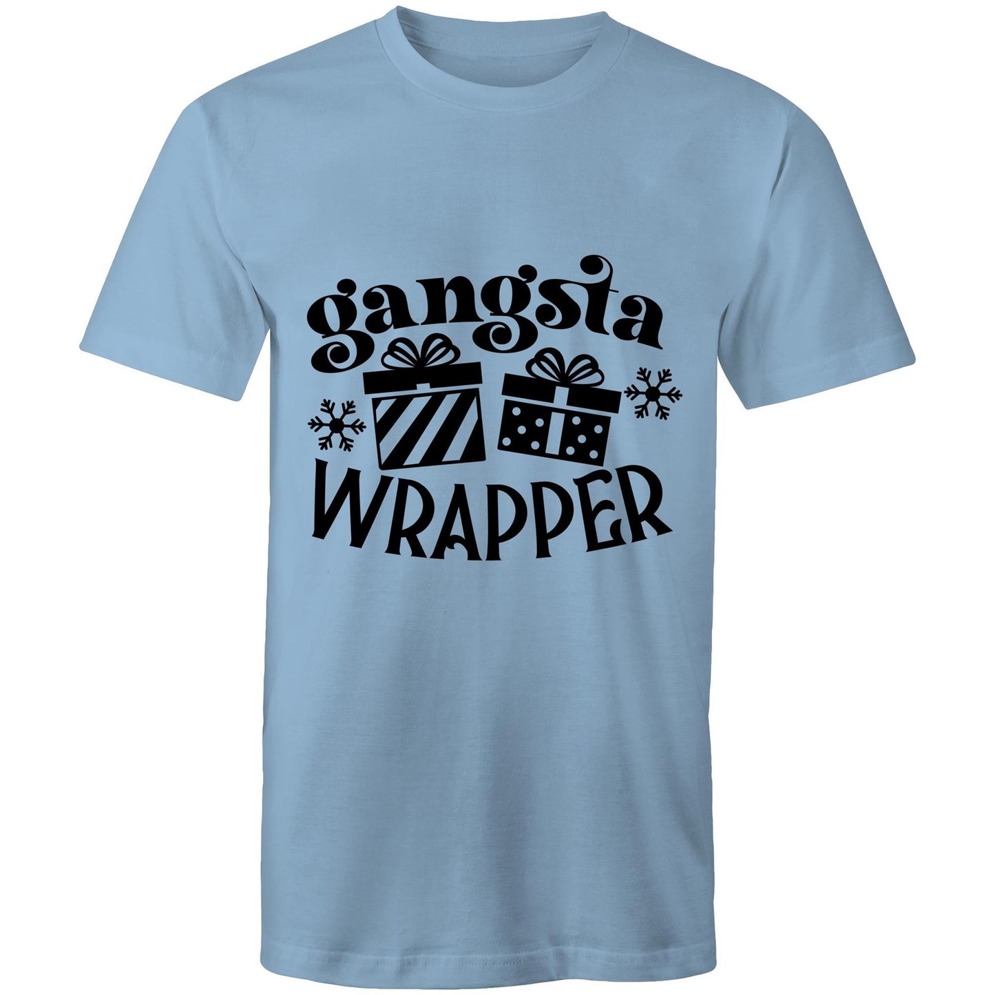 Gangsta wrapper Adult mens tee