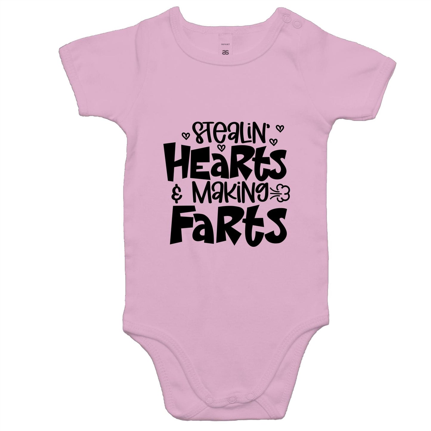 Stealin' hearts & making farts Bodysuit