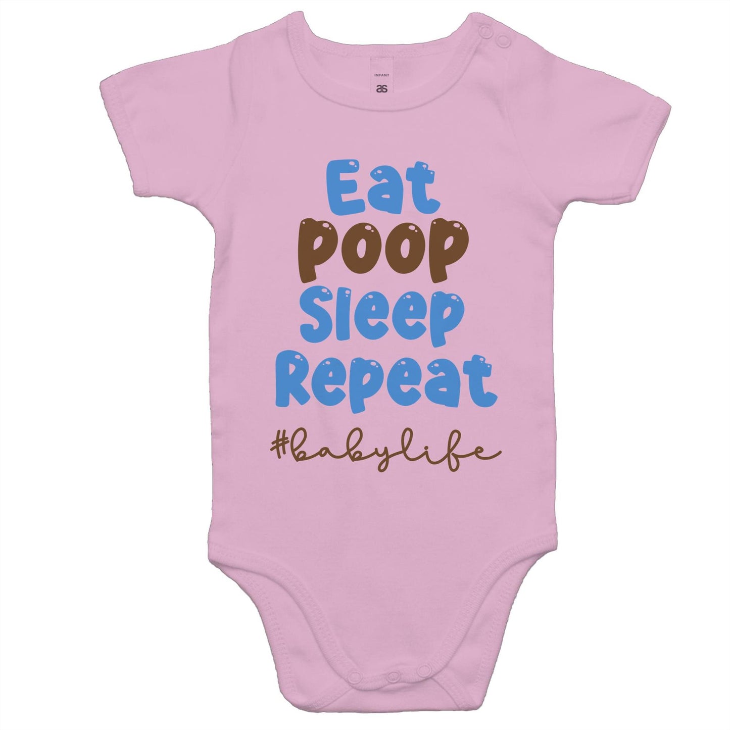 Eat poop sleep repeat #babylife Bodysuit