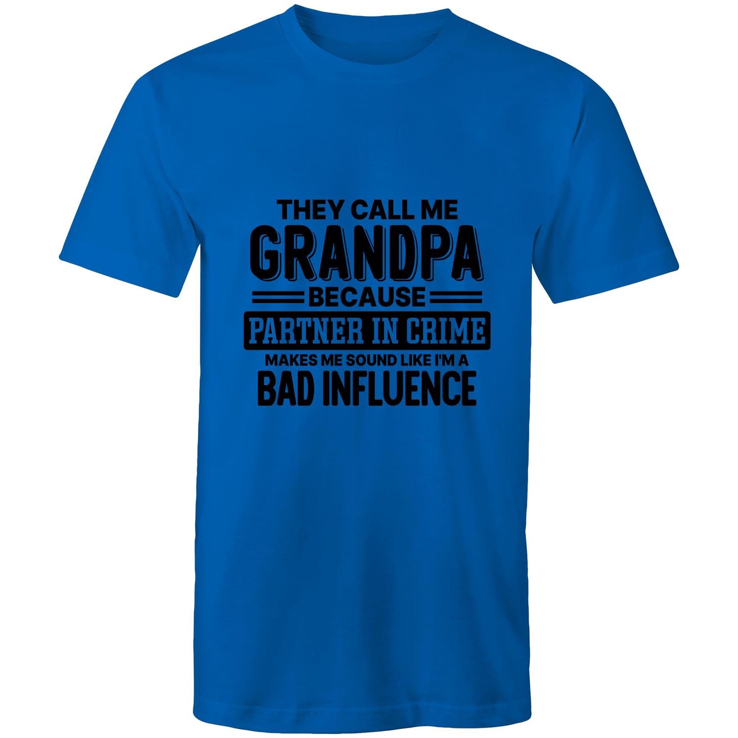 They call me Grandpa Adult mens tee