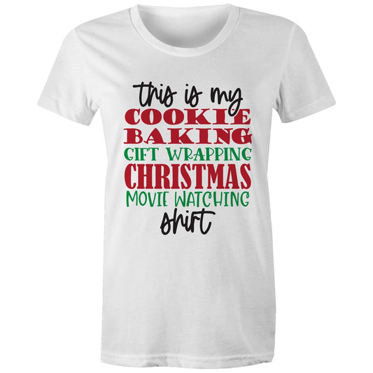 this is my cookie baking shirt Adult womens tee