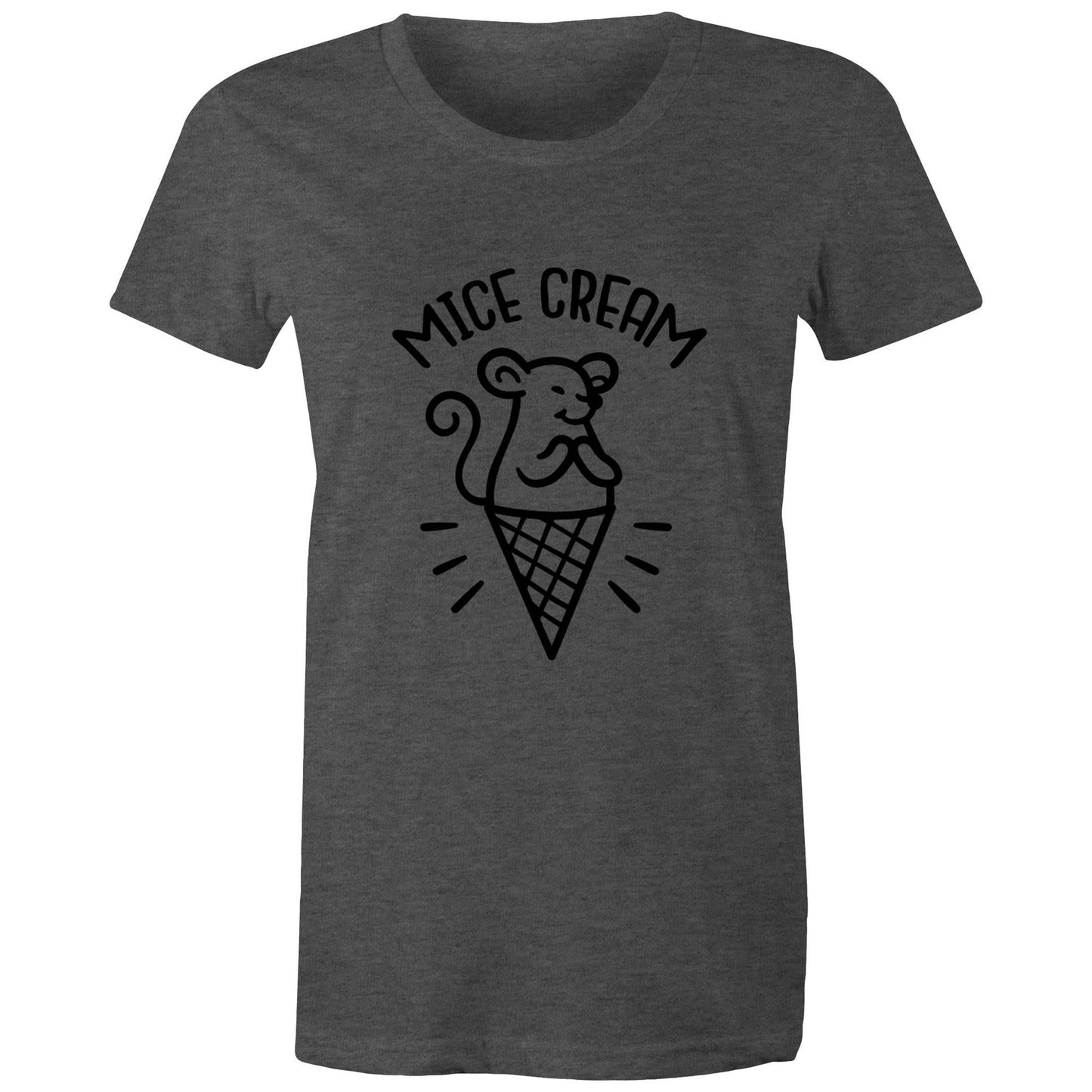 MICE cream Adult womens tee