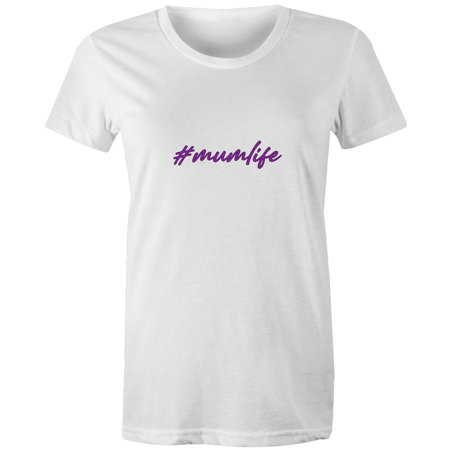 #mumlife Adult womens tee