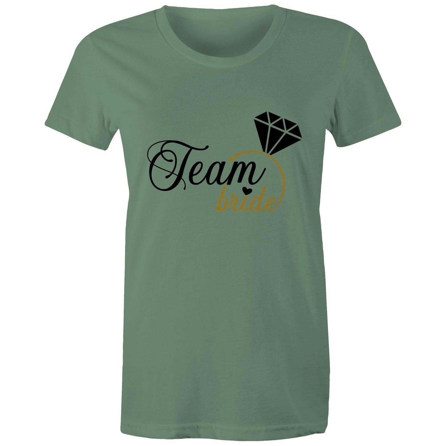 Team Bride Adult womens tee