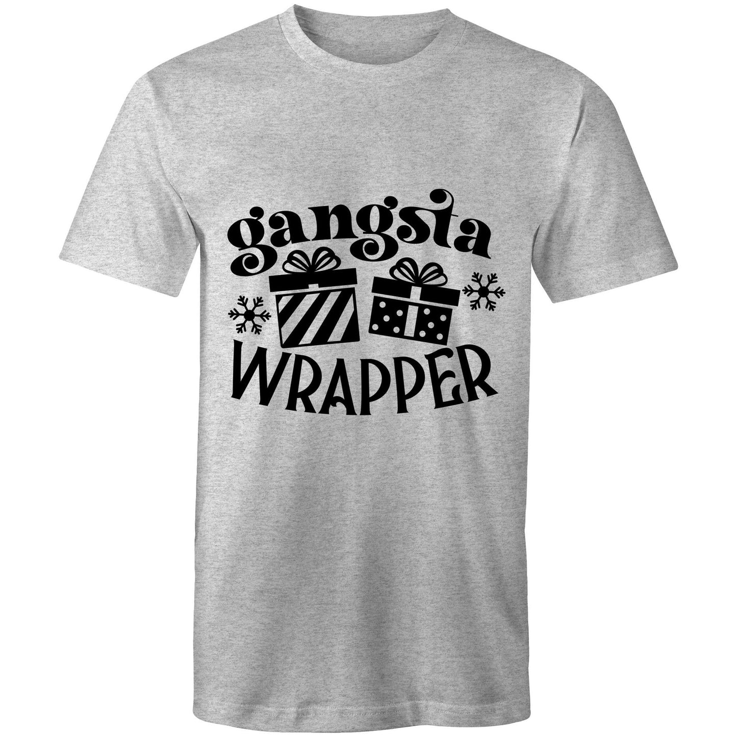 Gangsta wrapper Adult mens tee