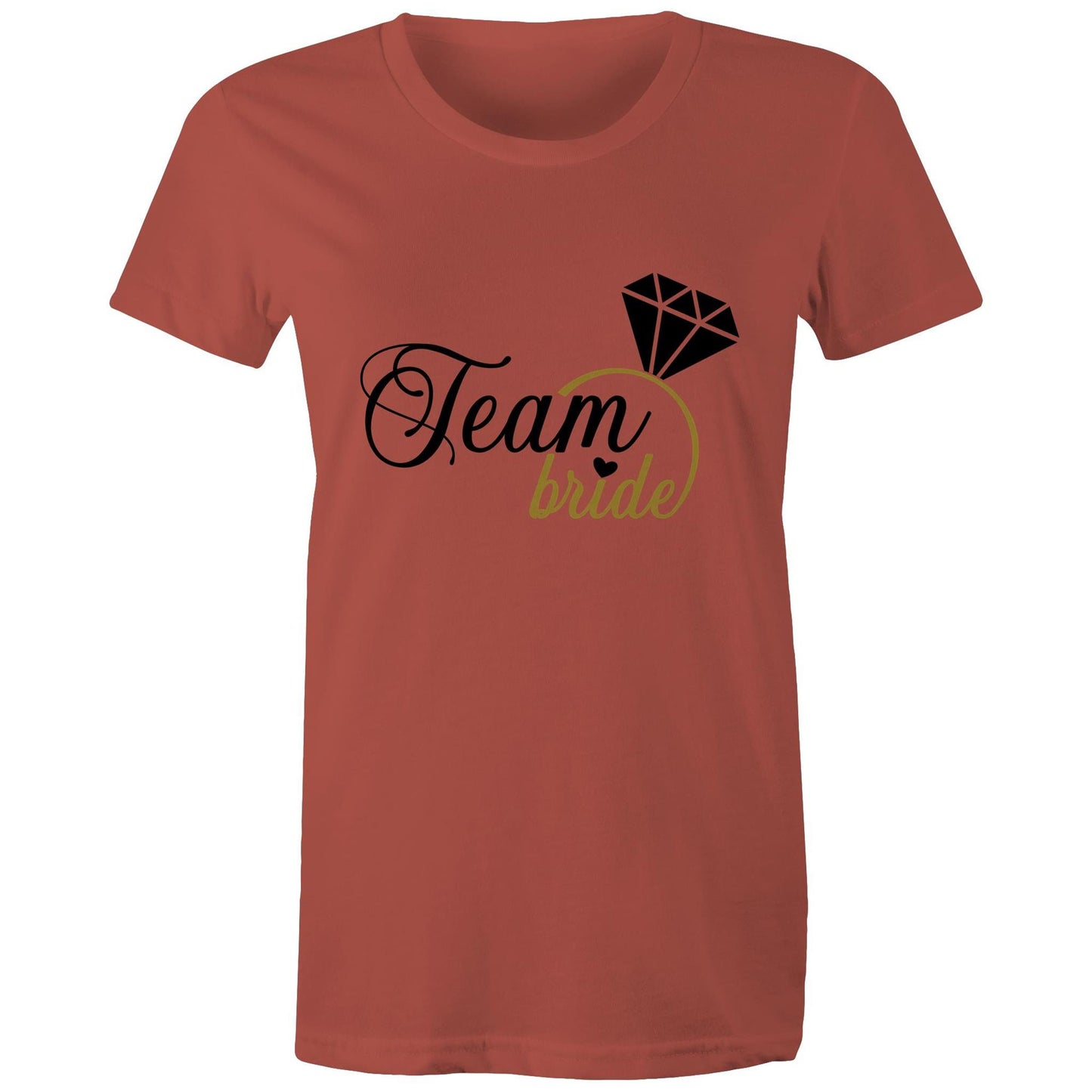 Team Bride Adult womens tee