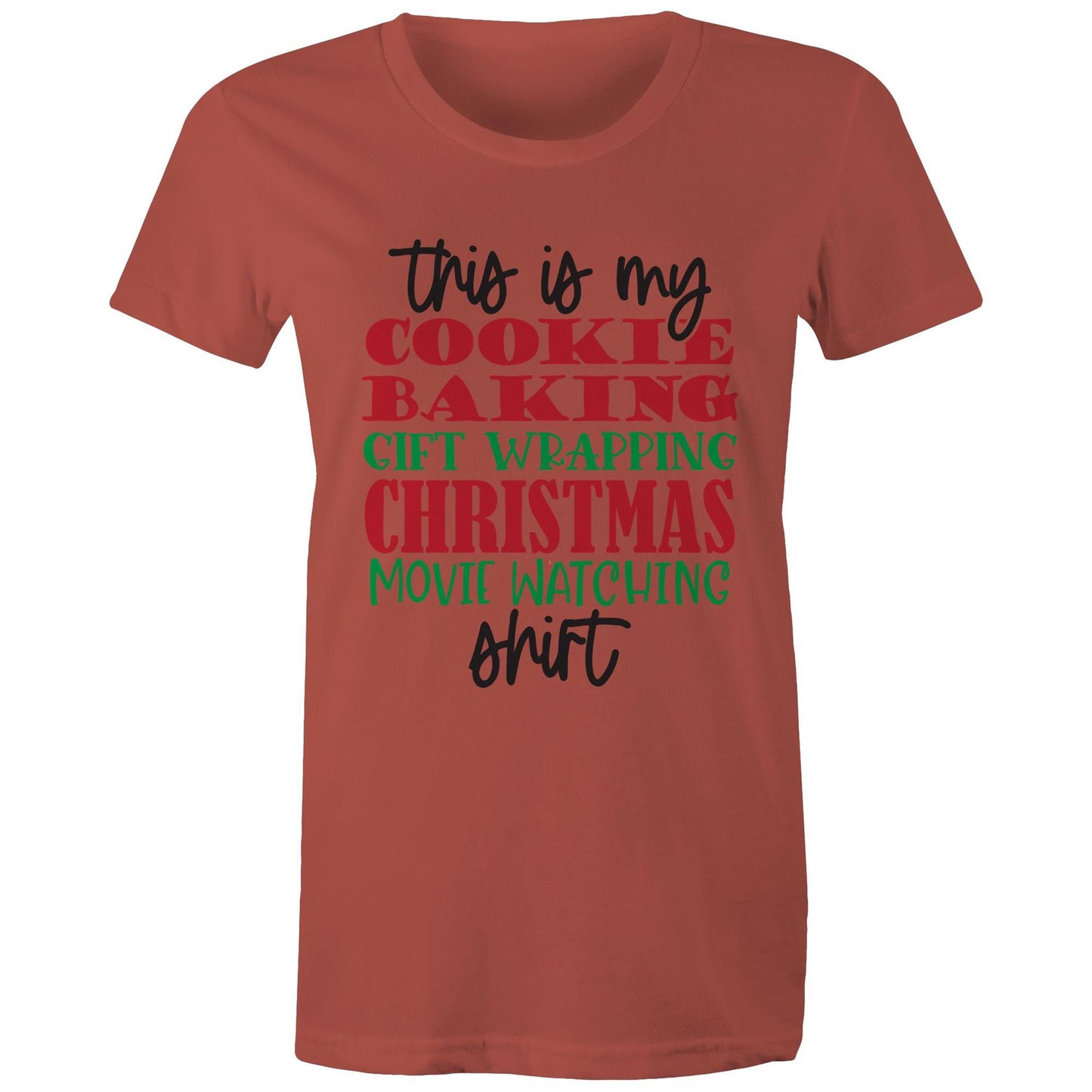 this is my cookie baking shirt Adult womens tee