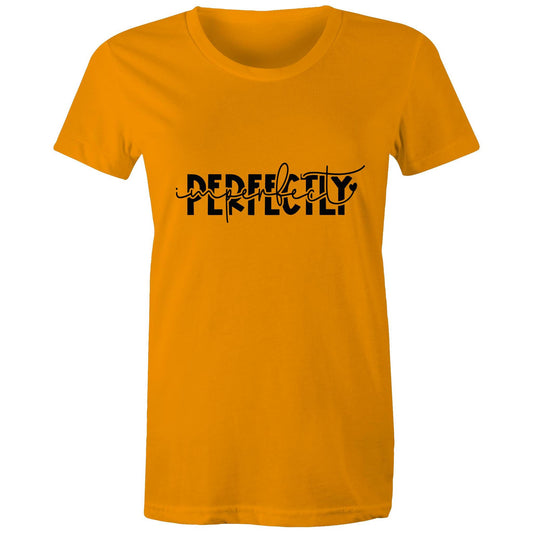 Perfectly Imperfect Adult womens tee