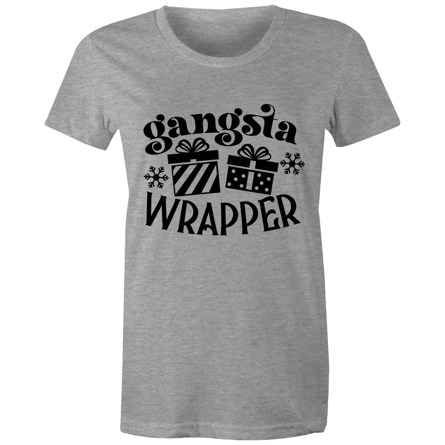 Gangsta wrapper Adult womens tee