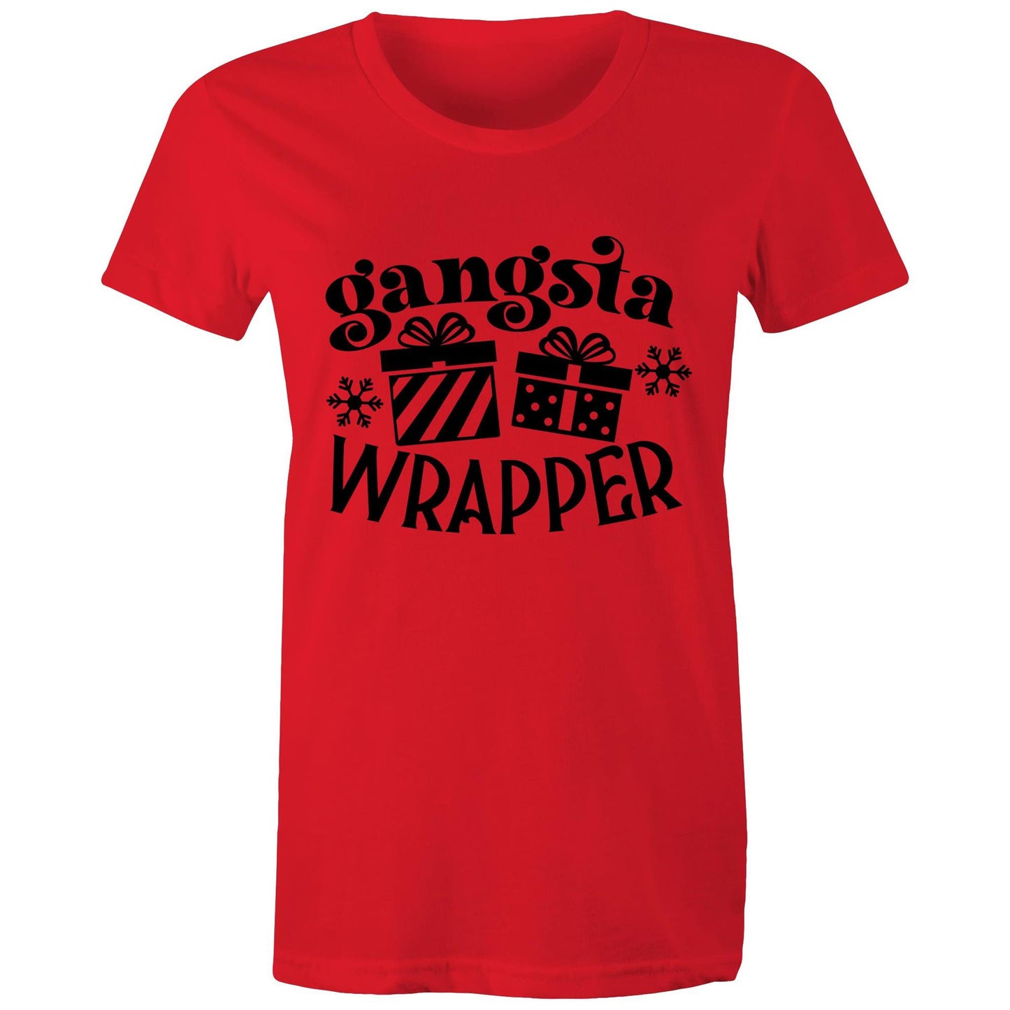 Gangsta wrapper Adult womens tee