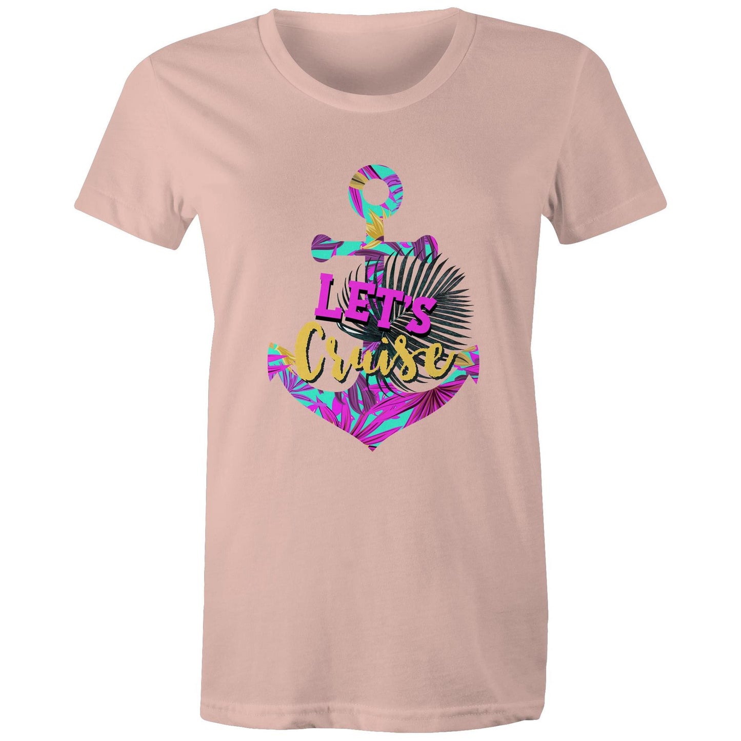 Let's cruise Adult womens tee