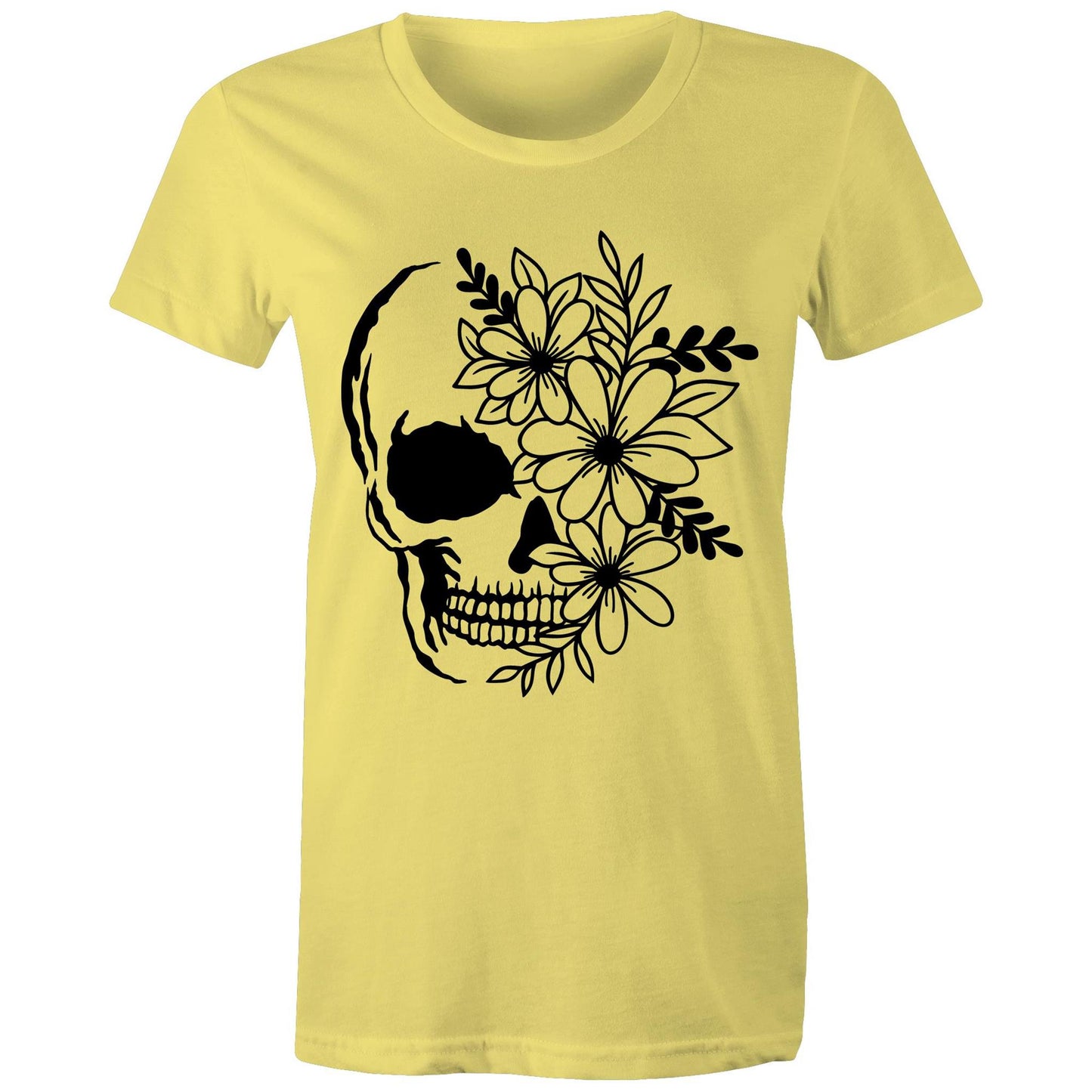 Skull Adult womens tee