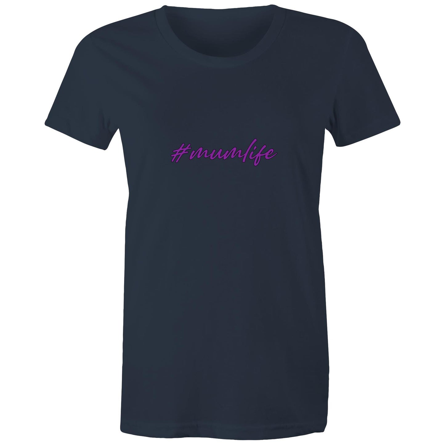 #mumlife Adult womens tee