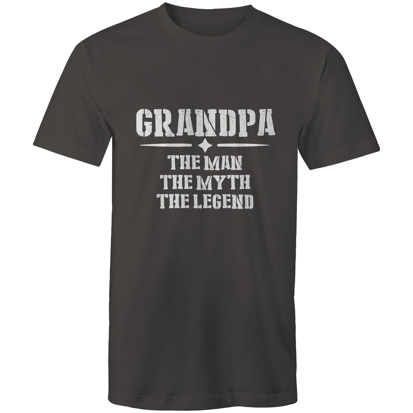 Grandpa the man the myth the legend Adult mens tee