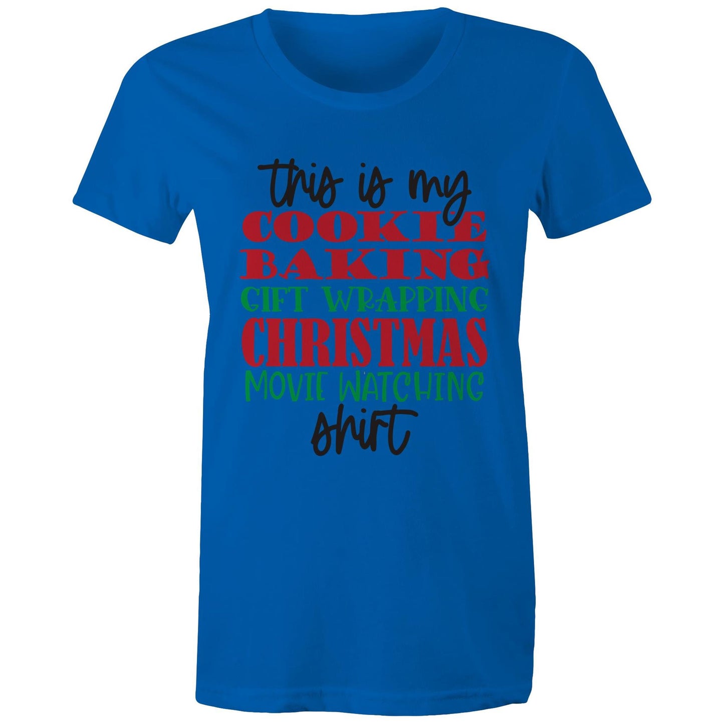 this is my cookie baking shirt Adult womens tee