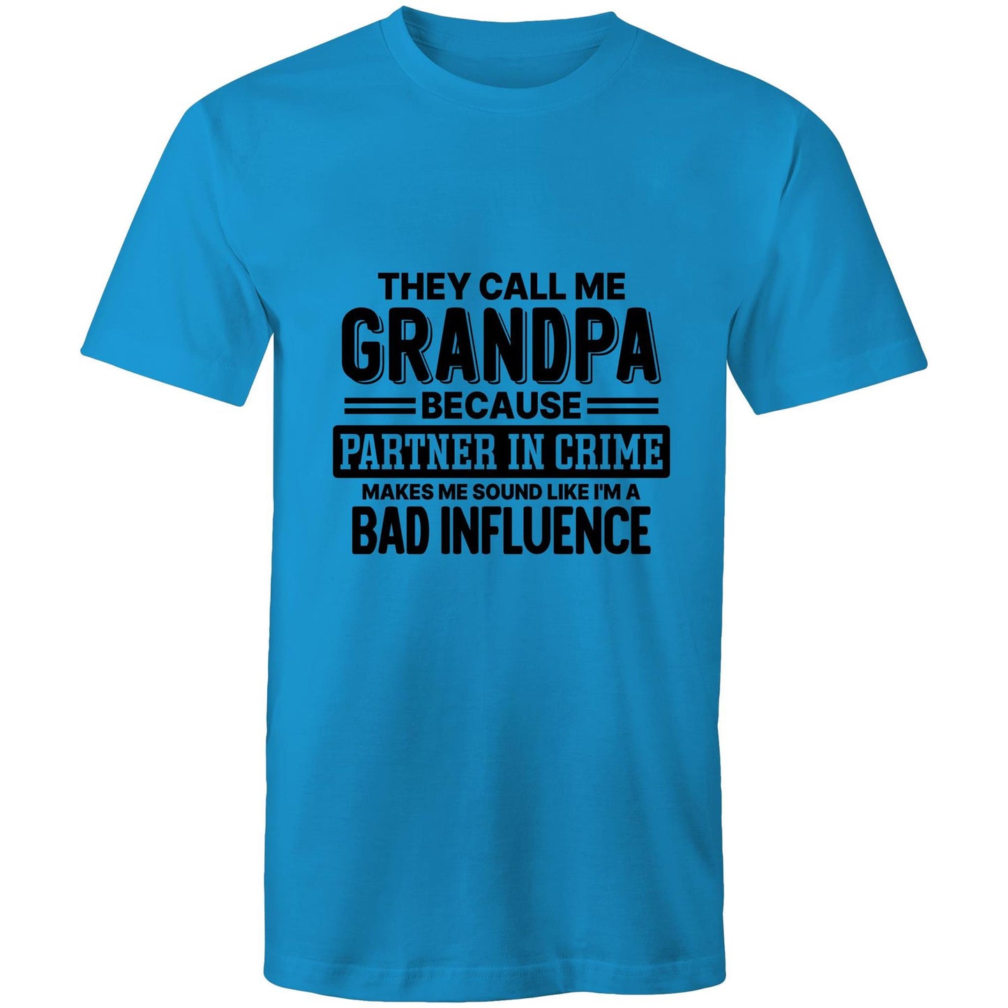 They call me Grandpa Adult mens tee