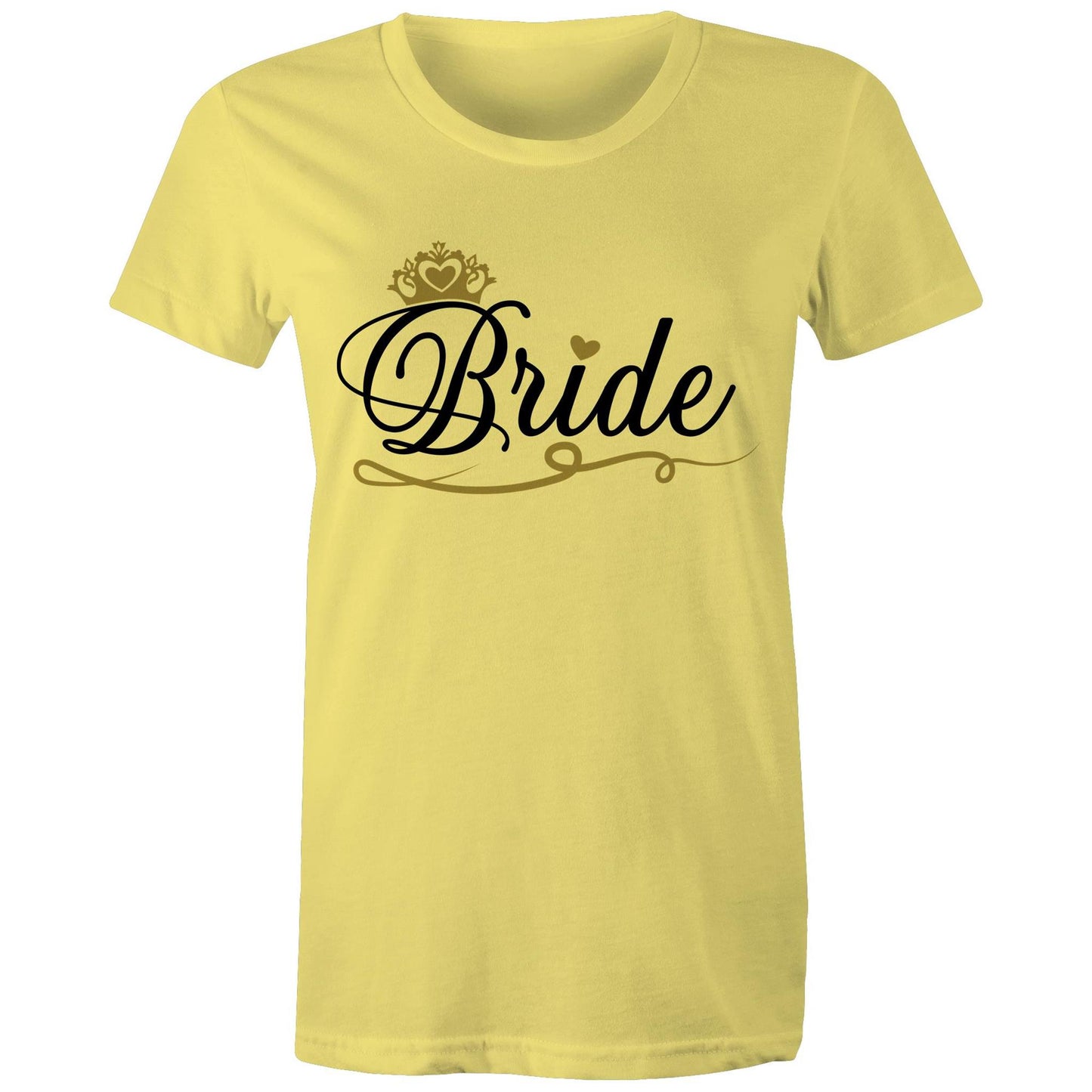 Bride Adult womens tee