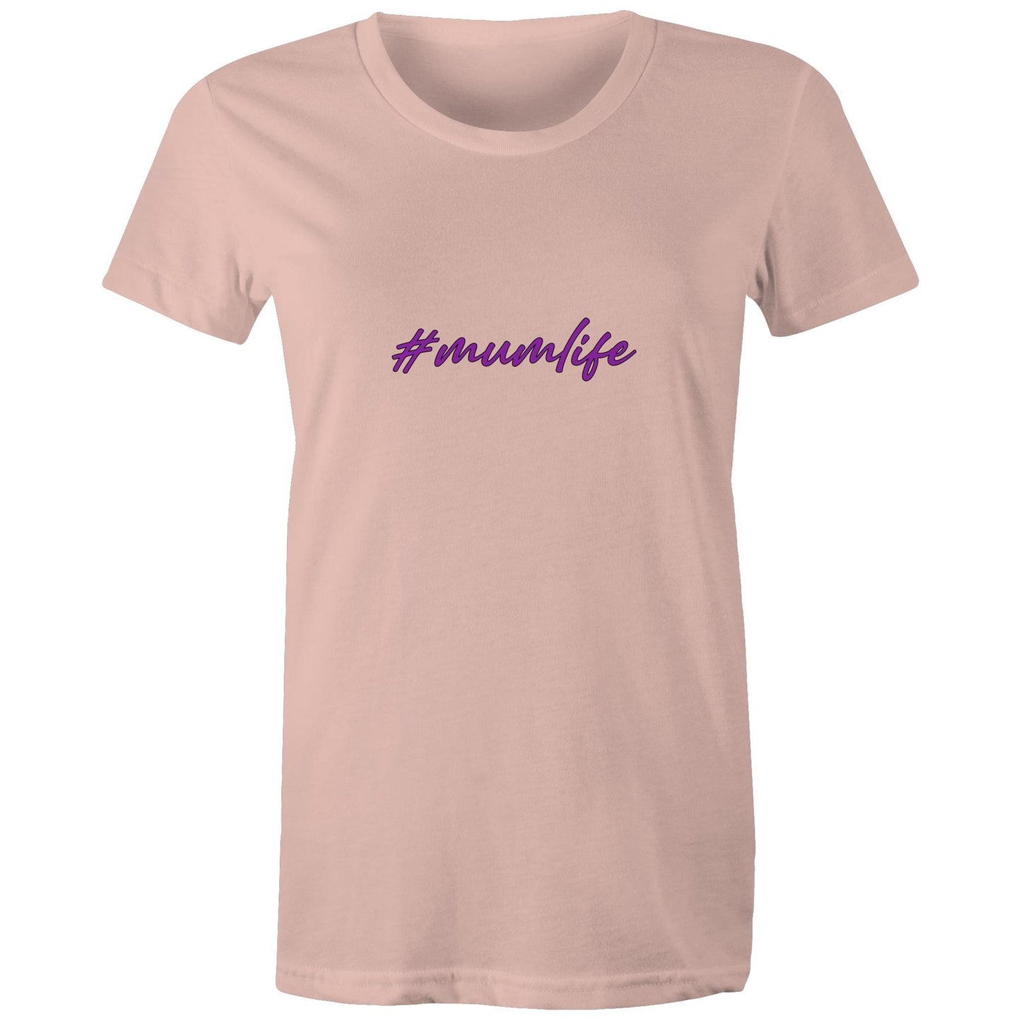 #mumlife Adult womens tee