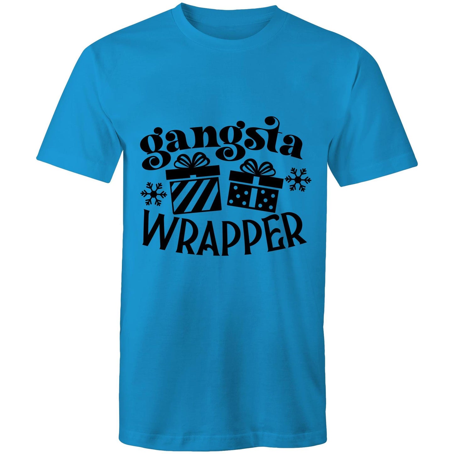 Gangsta wrapper Adult mens tee