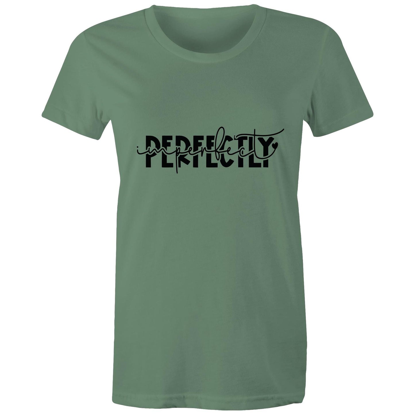 Perfectly Imperfect Adult womens tee