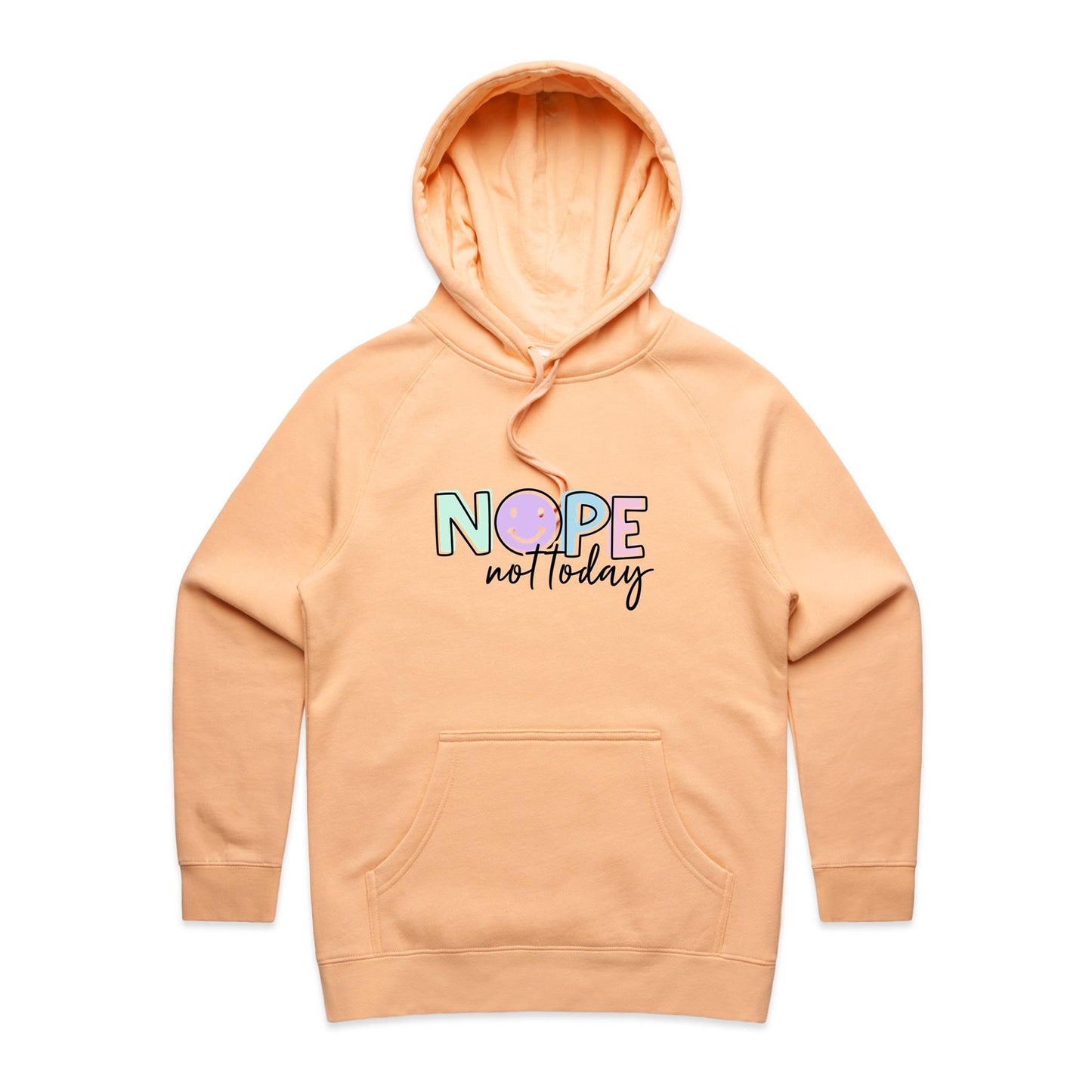 Nope not today womens Hoodie