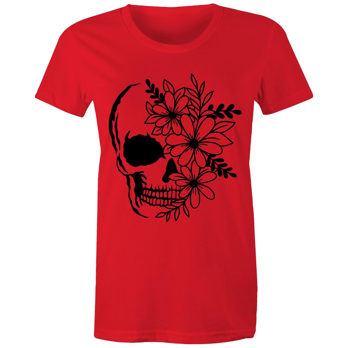 Skull Adult womens tee