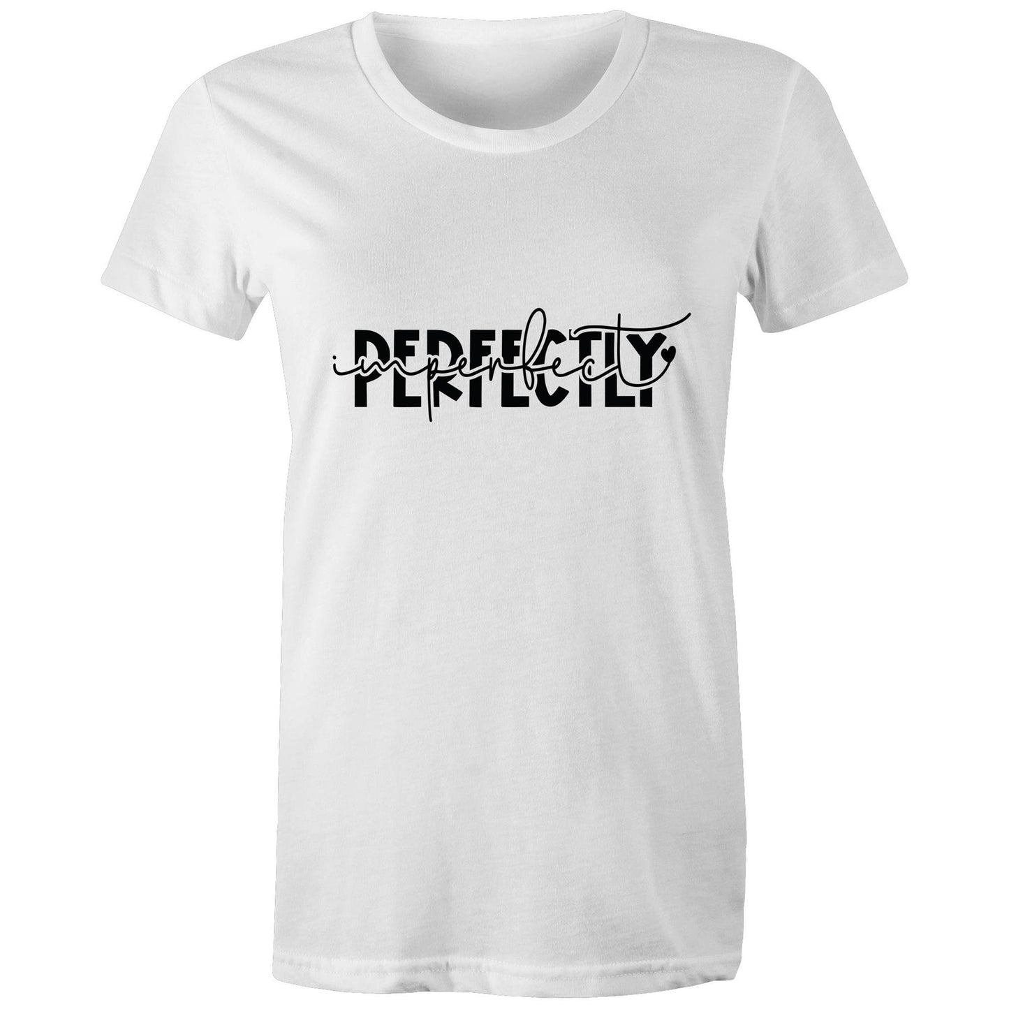 Perfectly Imperfect Adult womens tee