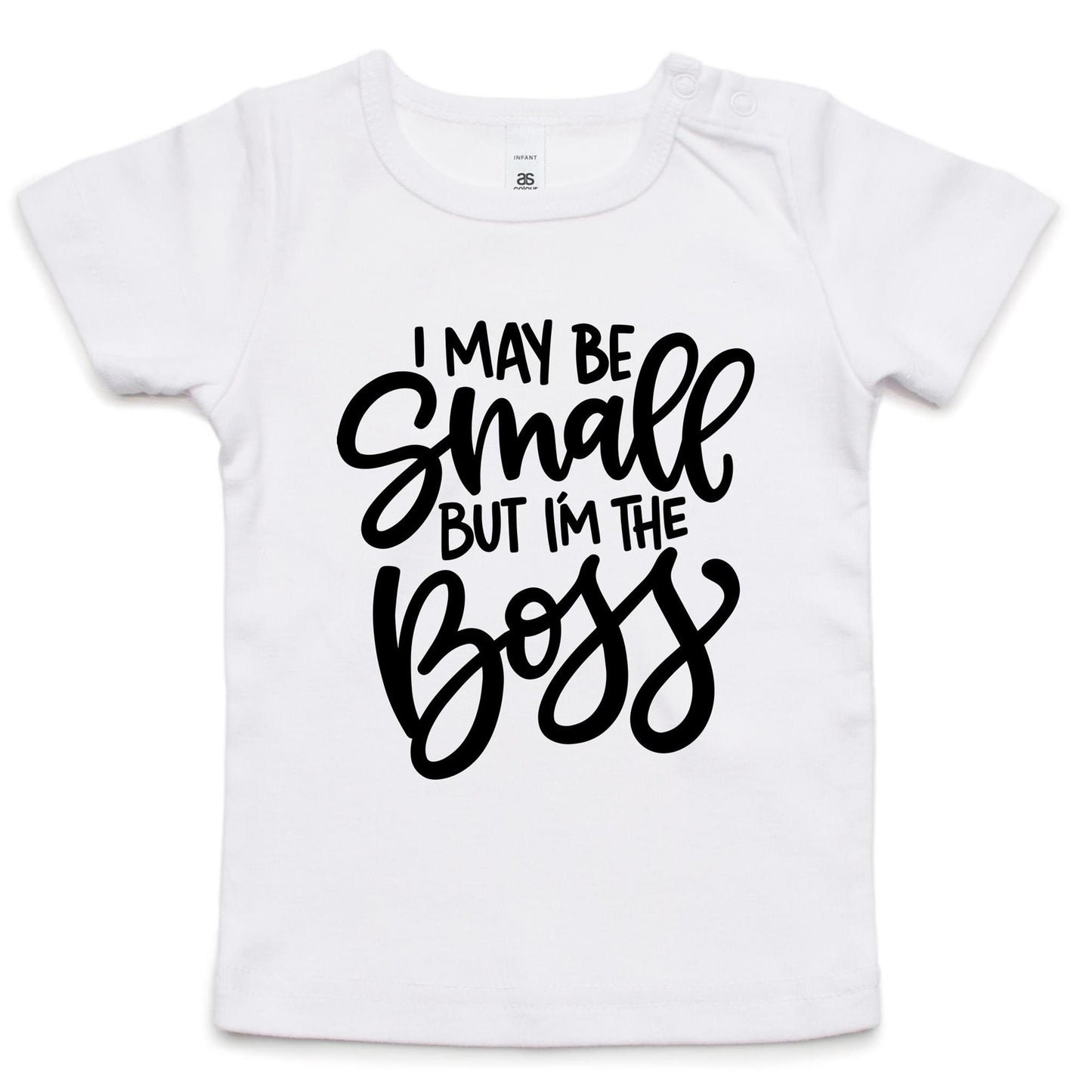 I may be small but im the boss Kids Tee