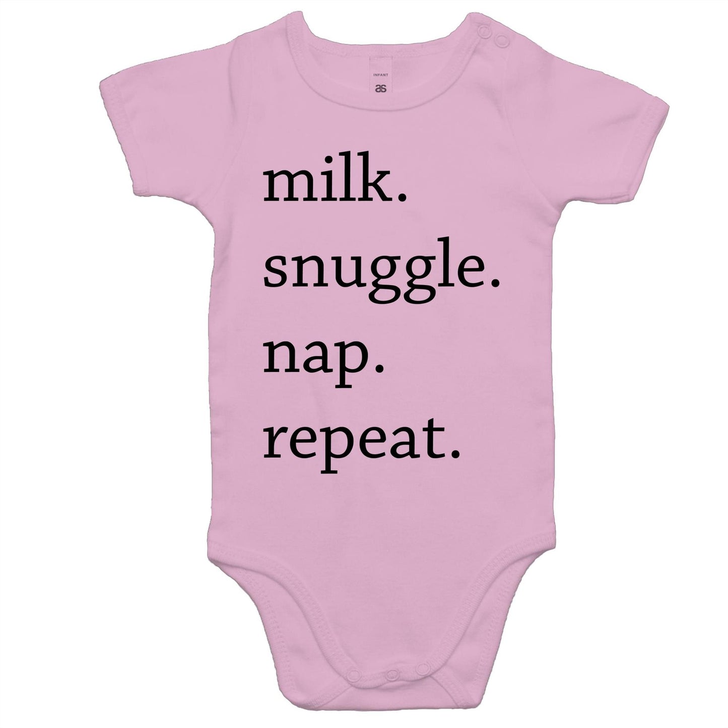 Milk. Snuggle. Nap. Repeat. Bodysuit