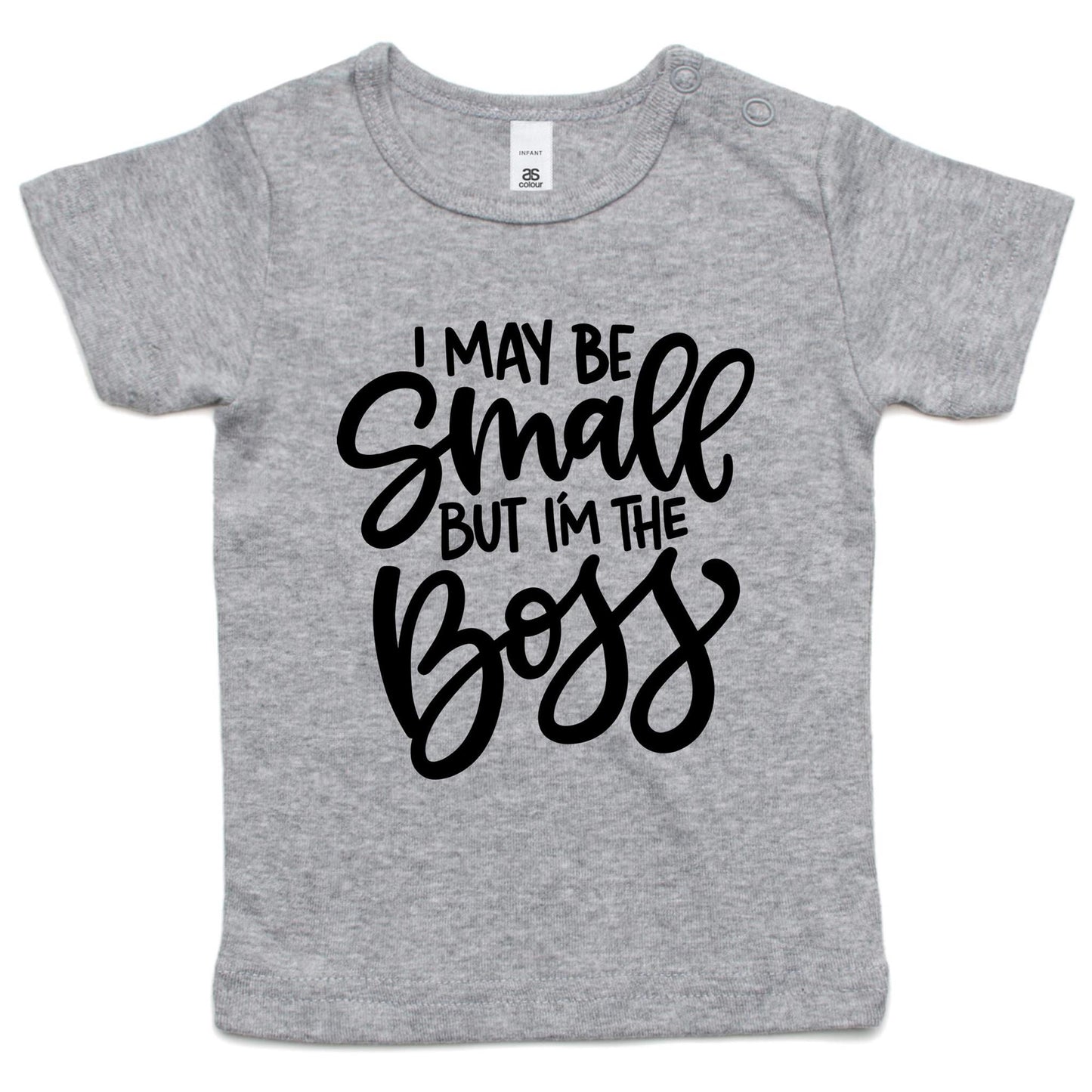 I may be small but im the boss Kids Tee