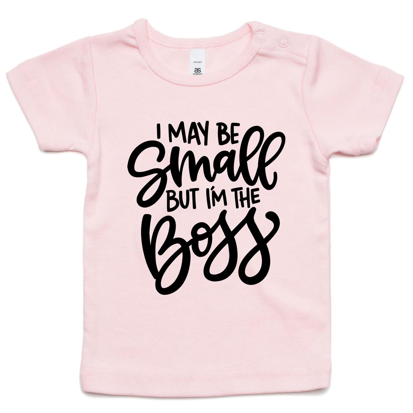 I may be small but im the boss Kids Tee